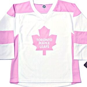Toronto Maple Leafs Pink Reebok Hockey Jersey